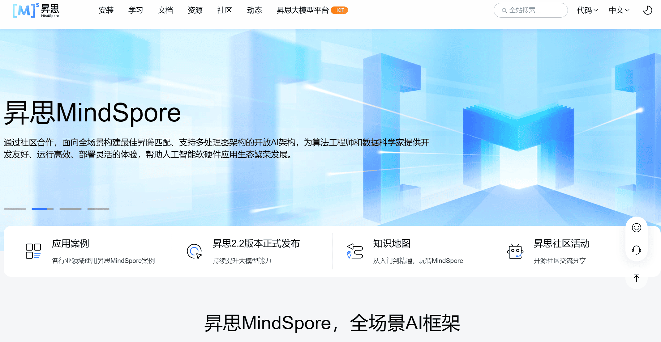 MindSporeのスクリーンショット