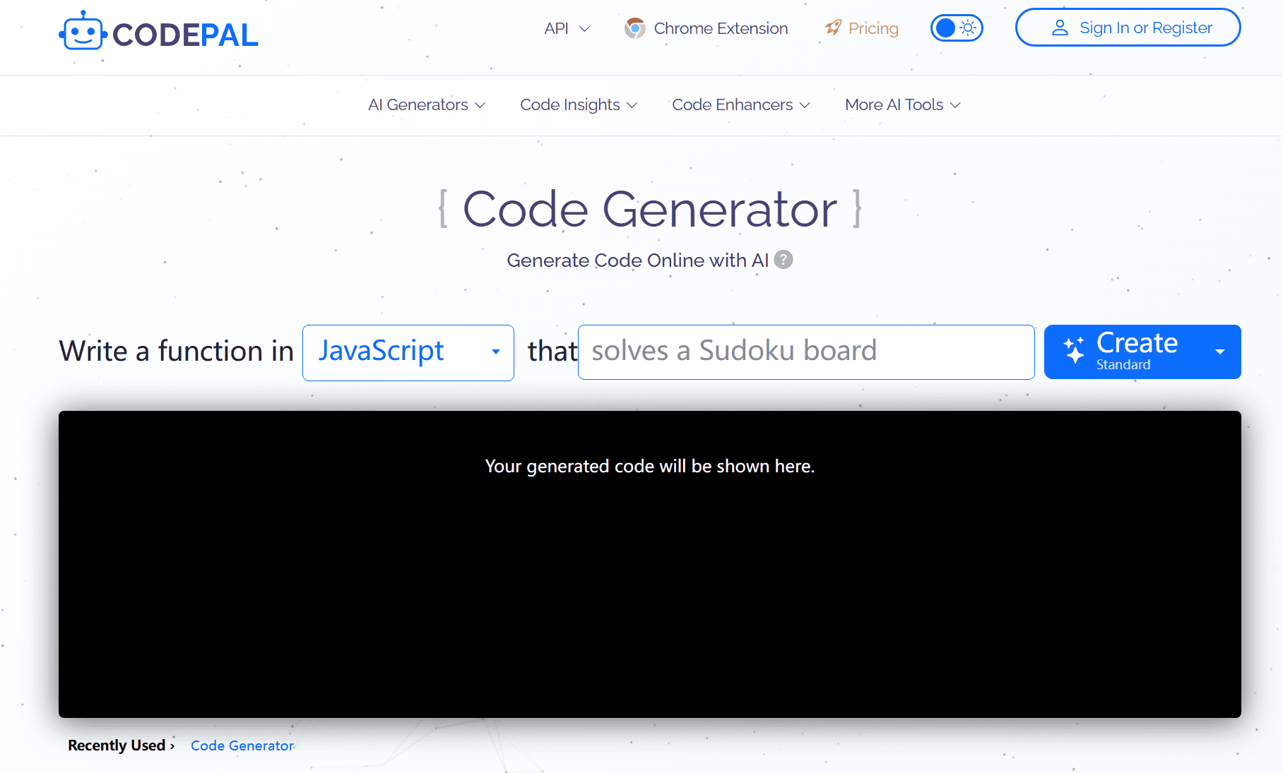 CodePalのスクリーンショット