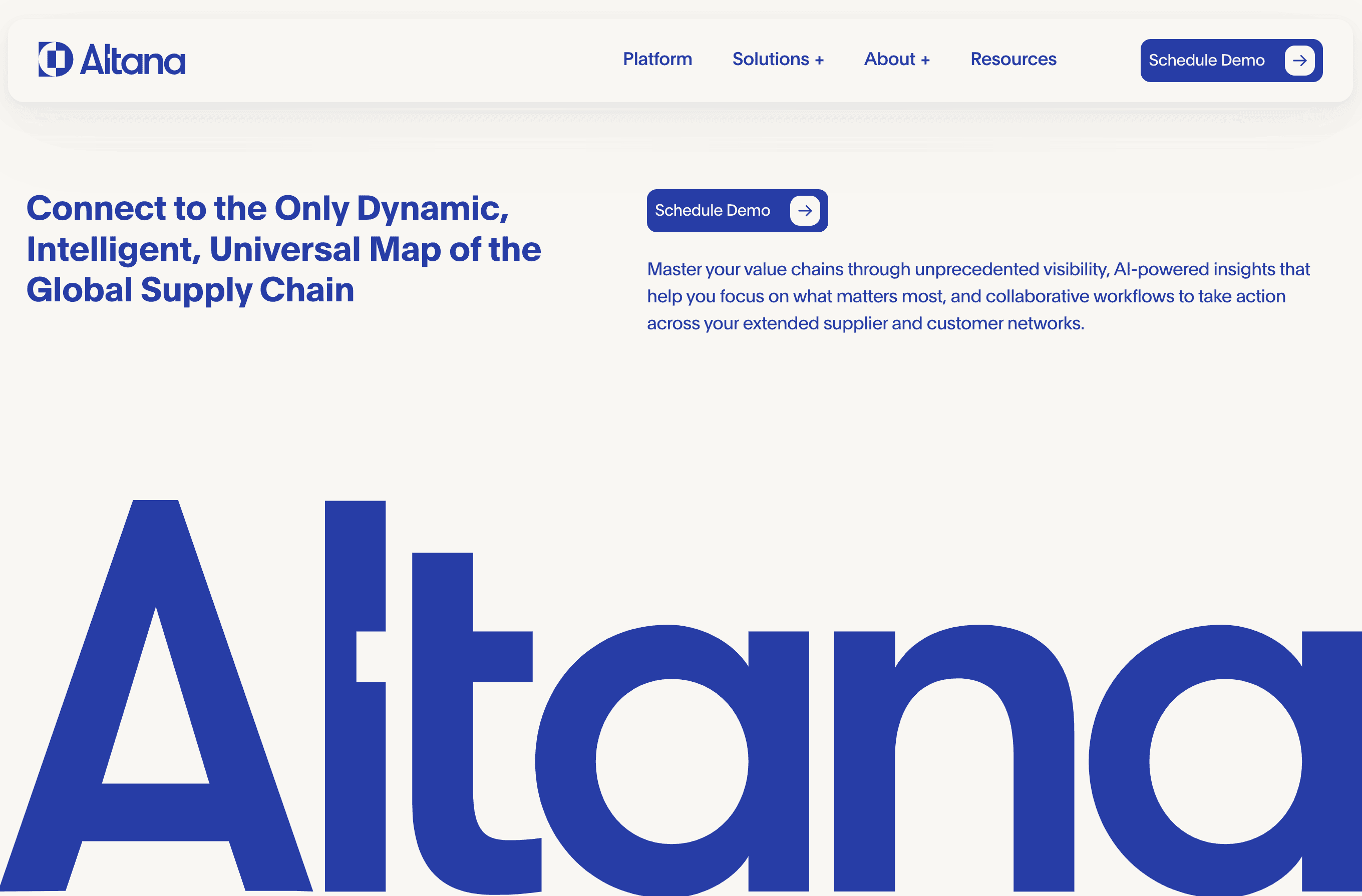 Altana Technologiesのスクリーンショット